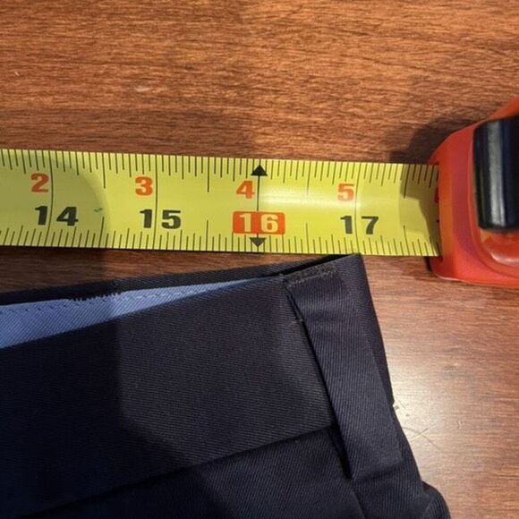 Brooks Brothers Lightweight Advantage Chino Shorts Mens 35 (34) Navy Blue 9" Ins - Picture 4 of 5